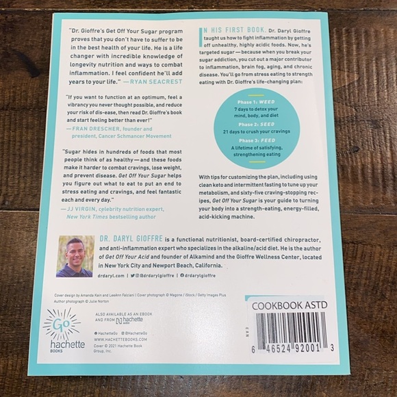 Get off your sugar by Dr Daryl Gioffre book - Picture 3 of 10